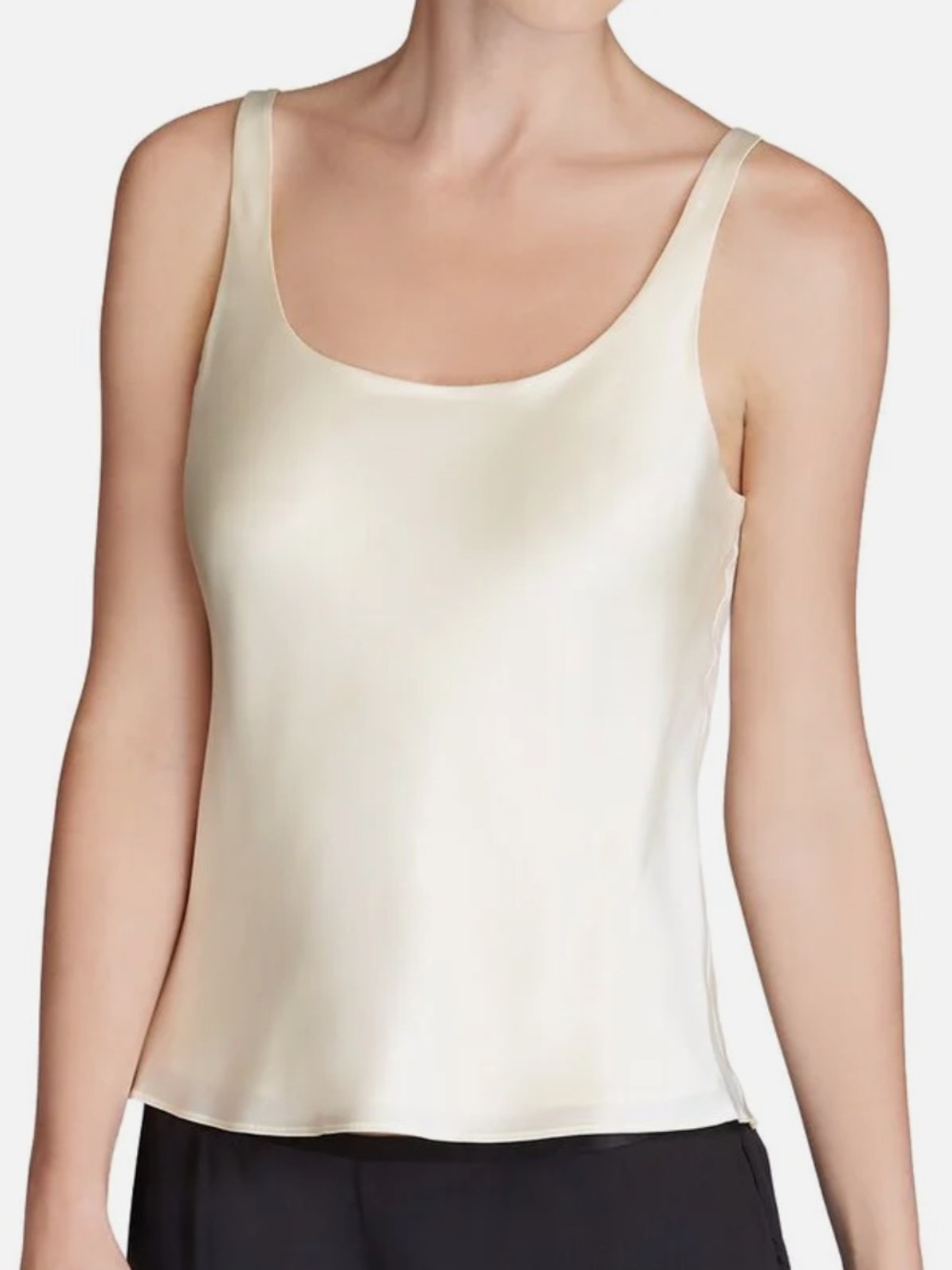 Natori Silk Key Essentials Cream Scoop Camisole